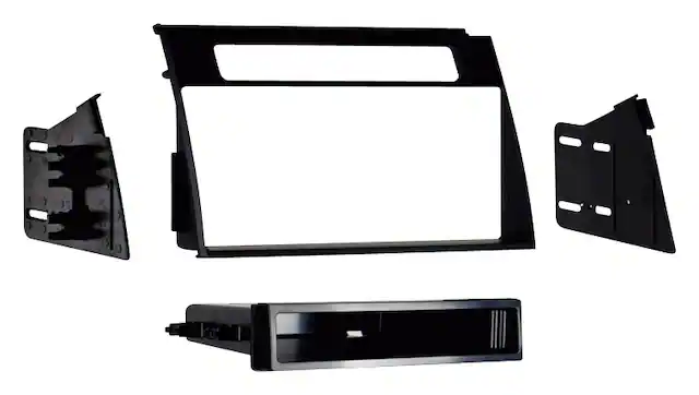 Front. Metra - Dash Kit for Select 2012-2013 Kia Soul DIN - Black.