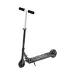 Front. Swagtron - Metro Foldable Electric Scooter w/8 mi Max Operating Range & 7.5 mph Max Speed - Gray/Black.