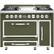 Front. Viking - Tuscany 6.2 Cu. Ft. Freestanding Double Oven Dual Fuel True Convection Range - Cypress Green.