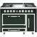 Front. Viking - Tuscany 6.2 Cu. Ft. Freestanding Double Oven Dual Fuel True Convection Range - Green.