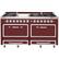 Front. Viking - Tuscany 7.6 Cu. Ft. Freestanding Dual Fuel Convection Range - Reduction Red.