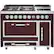 Front. Viking - Tuscany 6.2 Cu. Ft. Freestanding Double Oven Dual Fuel True Convection Range - Kalamata Red.