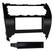 Front. Metra - Dash Kit for Select 2012-2014 Toyota Camry DIN DDIN - Black.