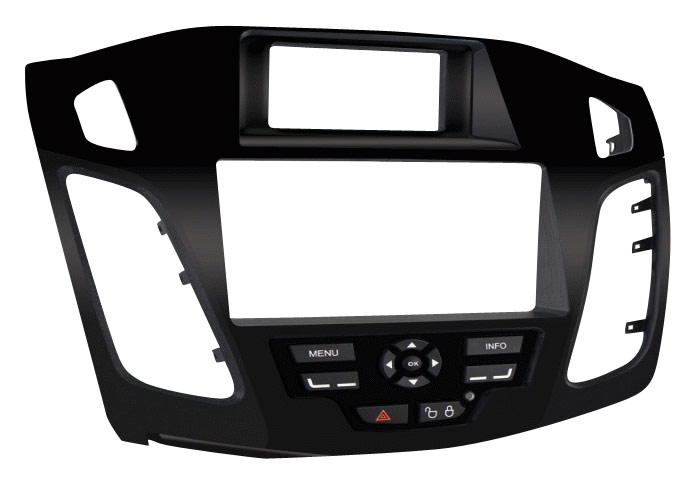 Metra - Dash Kit for Select 2012-2014 Ford Focus w/o MyFordTouch - Black was $174.99 now $131.24 (25.0% off)