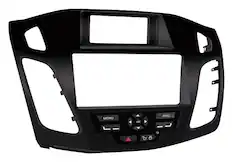 Front. Metra - Dash Kit for Select 2012-2014 Ford Focus - Black.
