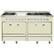 Front. Viking - Tuscany 7.6 Cu. Ft. Freestanding Dual Fuel Convection Range - Vanilla Cream.