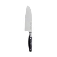 Wolf Gourmet - Santoku Knife (6.5" Blade) - Black/Silver - Angle_Zoom