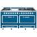 Front. Viking - Tuscany 7.6 Cu. Ft. Freestanding Dual Fuel Convection Range - Alluvial Blue.