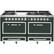 Front. Viking - Tuscany 7.6 Cu. Ft. Freestanding Dual Fuel Convection Range - Green.