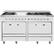 Front. Viking - Tuscany 7.6 Cu. Ft. Freestanding Dual Fuel Convection Range - Frost White.