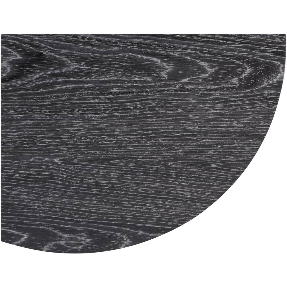 Alt View 12. Elle Decor - Fleur Modern MDF/Veneer Side Table - Black.