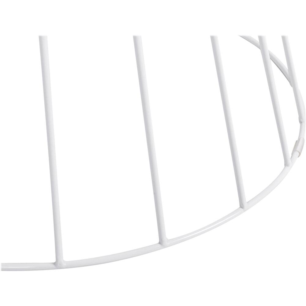 Alt View 11. Elle Decor - Lulu Round Modern Contemporary MDF Side Table - French White.