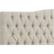 Alt View 11. Elle Decor - Celeste Contemporary Tufted Fabric 78" King Upholstered Headboard - Beige.