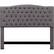 Front Zoom. Elle Decor - Celeste Contemporary Tufted Fabric 62" Queen Upholstered Headboard - Gray.