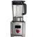 Front. Wolf Gourmet - 64-Oz. Blender/Cooker - Stainless Steel/Red Knob.