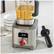 Alt View 13. Wolf Gourmet - 64-Oz. Blender/Cooker - Stainless Steel/Red Knob.
