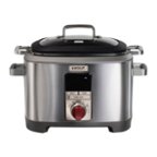 Bella 5-qt. Slow Cooker with Dipper Stainless Steel 14009 - Best Buy