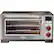 Front. Wolf Gourmet - Toaster Oven - Stainless Steel/Red Knob.