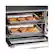 Alt View 13. Wolf Gourmet - Toaster Oven - Stainless Steel/Red Knob.