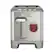 Front. Wolf Gourmet - 2-Slice Wide-Slot Toaster - Stainless Steel/Red Knob.
