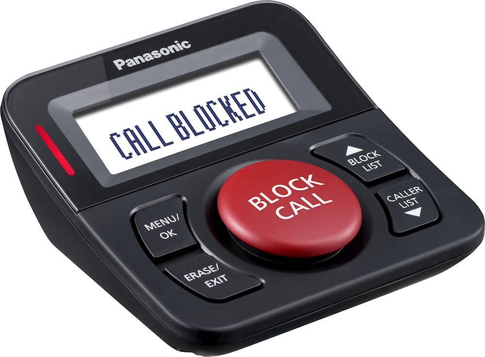 Angle. Panasonic - Call Block Machine - Black.