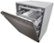 Alt View Zoom 11. LG - Top Control Dishwasher with QuadWash, TrueSteam, and 3rd Rack - Black stainless steel.
