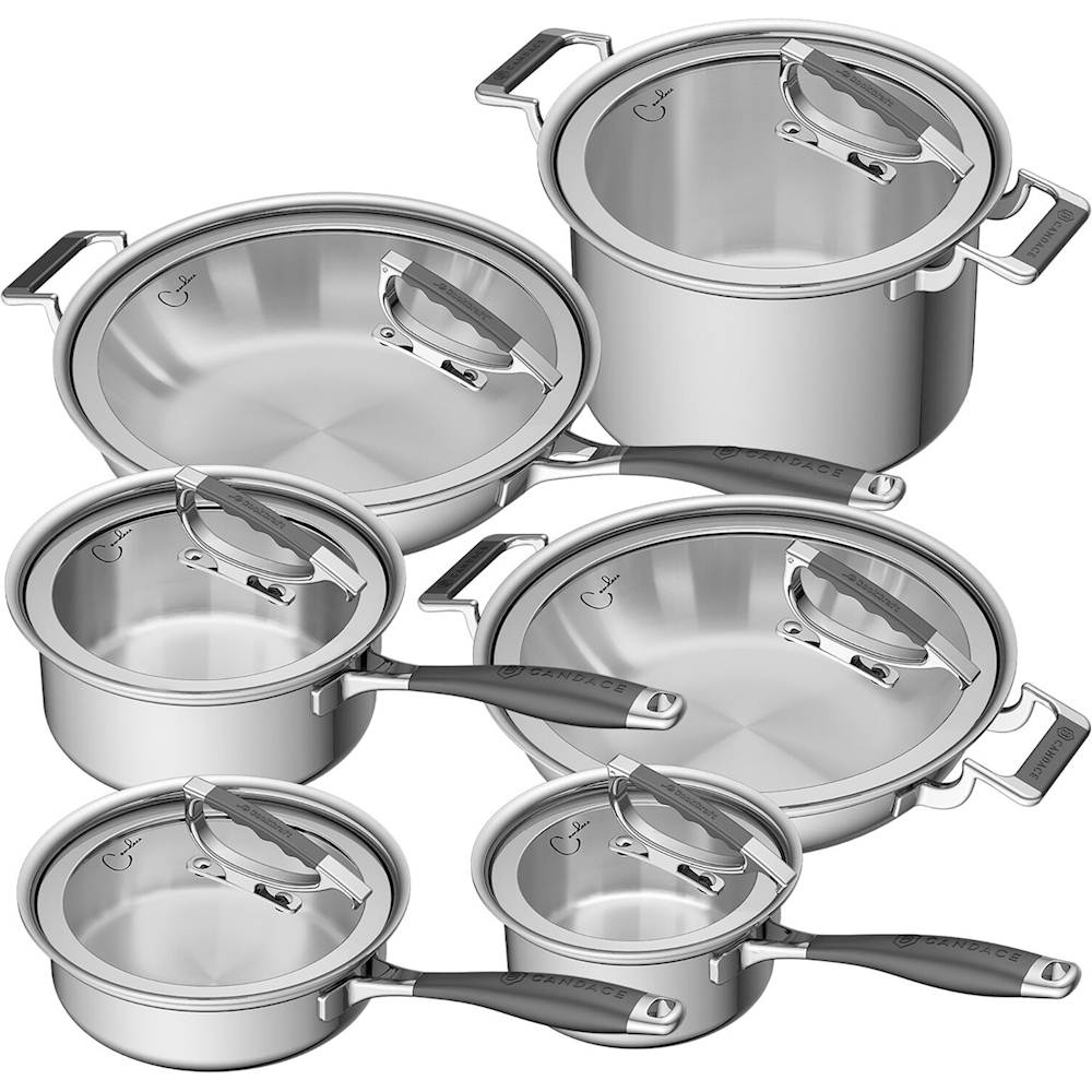 Meyer Confederation Stainless Steel Cookware Set, 12-piece