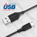 Alt View 13. Insignia™ - 4' USB-A to USB-C Charge-and-Sync Cable - Charcoal.