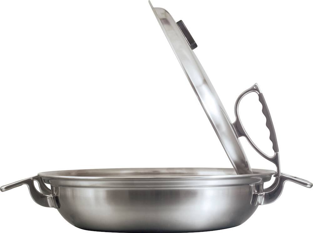 Cookcraft 3 Quart Tri Ply Gourmet Covered Casserole Stainless Steel Cc 3004 12 Best Buy