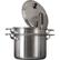 Alt View 16. CookCraft - 10-Piece Cookware Set - Stainless Steel.