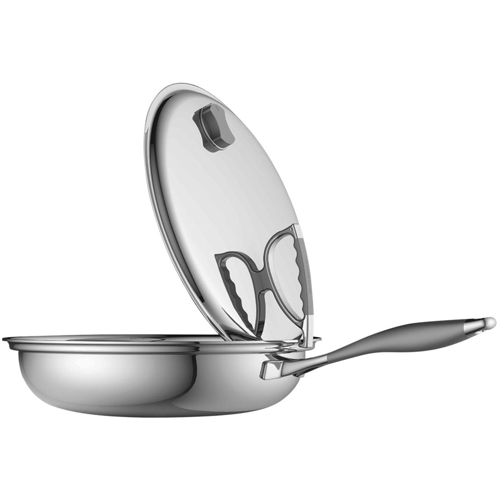 Angle View: CookCraft - Original Frying Pan - Gray/Silver