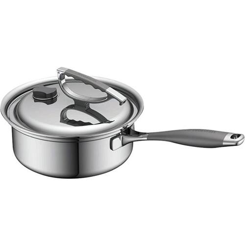 CookCraft - Saucepan - Gray/Silver