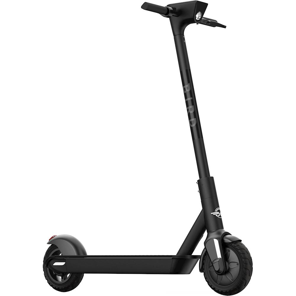 Bird Electric Scooter w/25 mi Max Operating Range & 18 Max Speed & w/built-in GPS Technology Jet OB10BN21 - Best Buy