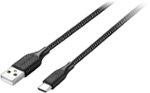 Insignia™ - 6' USB-A to USB-C Charge-and-Sync Cable - Charcoal