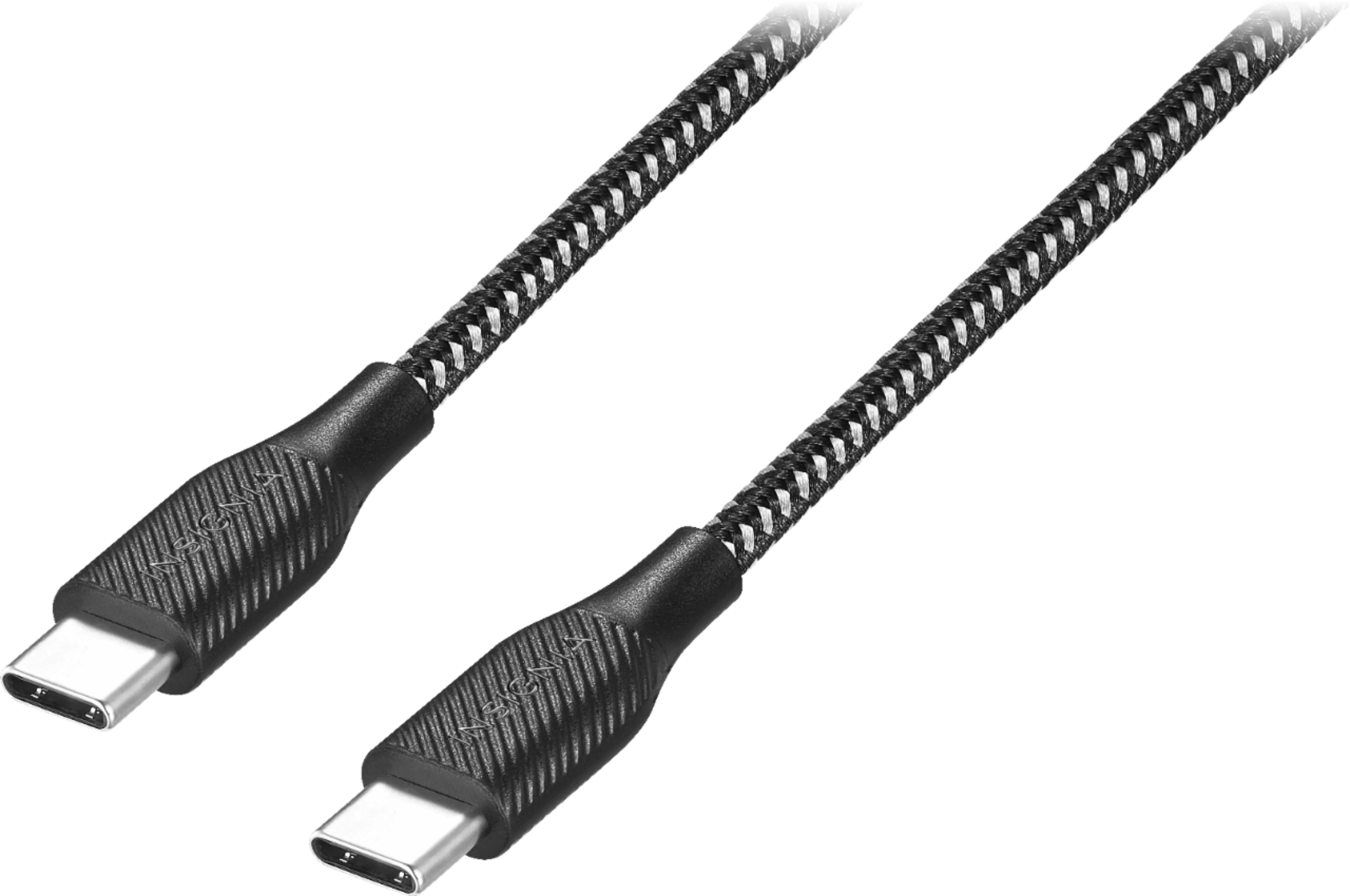 Insignia™ 6' USB-C to USB-C Charge-and-Sync Cable Charcoal NS-MCC621C -  Best Buy