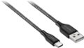 Alt View Zoom 13. Insignia™ - 4' USB-C to USB-A Charge-and-Sync Cable (2 Pack) - Charcoal.