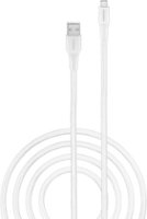 Insignia™ - 10' Lightning to USB Charge-and-Sync Cable - Moon Gray - Front_Zoom