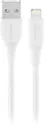 Left. Insignia™ - 6' USB-A to Lightning Charge-and-Sync Cable - Moon Gray.