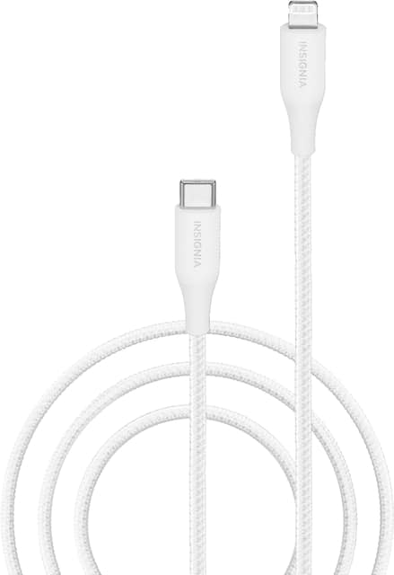 Insignia 6 Lightning To Usb C Charge And Sync Cable Moon Gray Ns Mlc621mg Best Buy