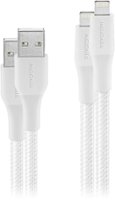 Insignia™ - 10' Lightning to USB Charge-and-Sync Cable (2 pack) - Moon Gray - Front_Zoom