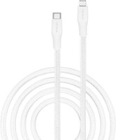 Insignia™ - 10' Lightning to USB-C Charge-and-Sync Cable - Moon Gray - Front_Zoom