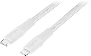 Insignia™ - 10' USB-C to Lightning Charge-and-Sync Cable - Moon Gray - Front_Zoom