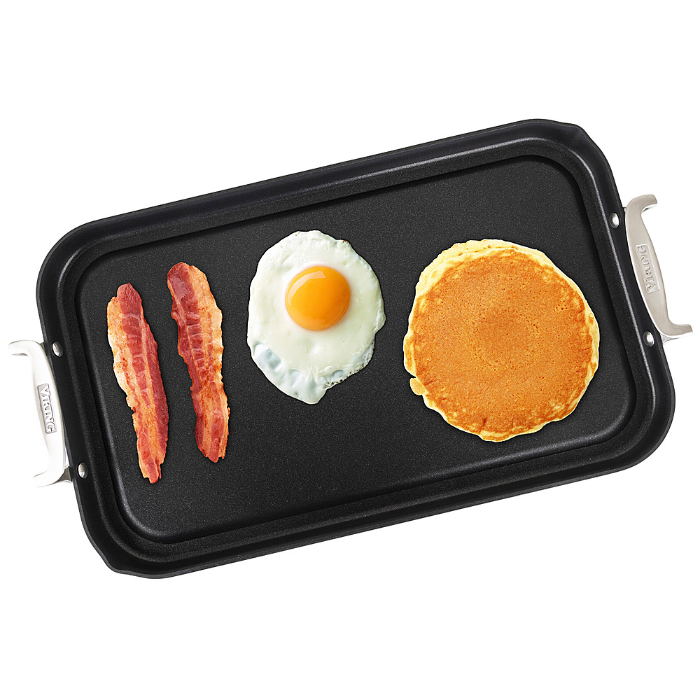 Fry’s Food Stores - GoodCook Everyday Nonstick Double Burner Griddle, 18 x  11 Inch, Black, 1