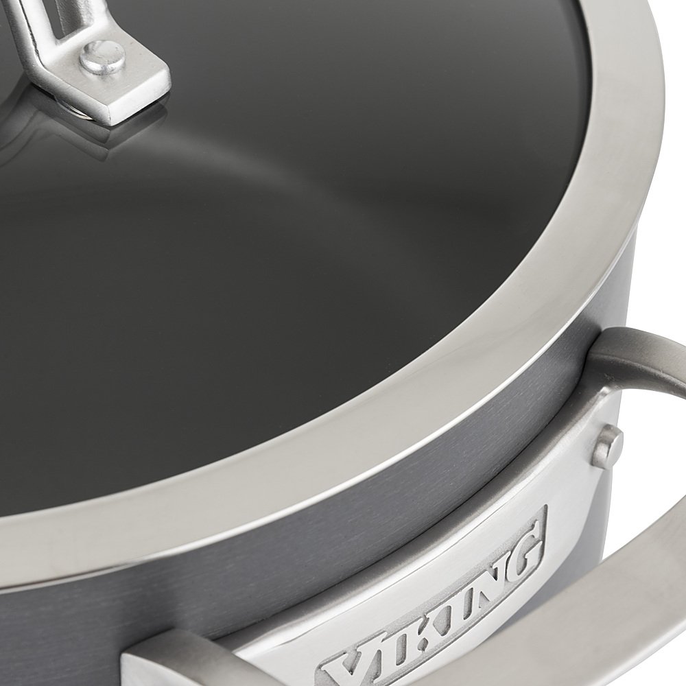 Viking Hard Anodized Non-Stick 2 Piece Fry Pan Set, 10 & 12  Black/Gray/Silver 40051-1182-1012 - Best Buy