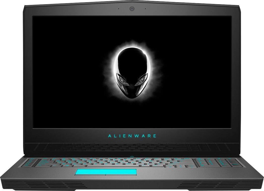 Front. Alienware - Geek Squad Certified Refurbished 17.3" Laptop - Intel Core i7 - 16GB Memory - NVIDIA GeForce GTX 1070 - 1TB HD+256GB SSD - Black.
