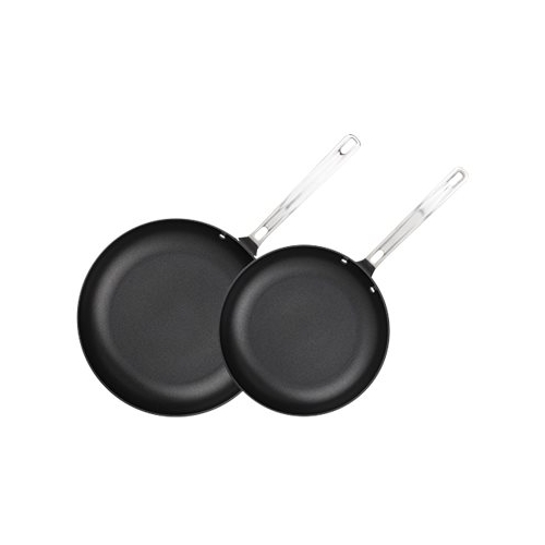 Viking - Hard Anodized Non-Stick Frying Pan - Black/Gray/Silver was $367.0 now $69.99 (81.0% off)