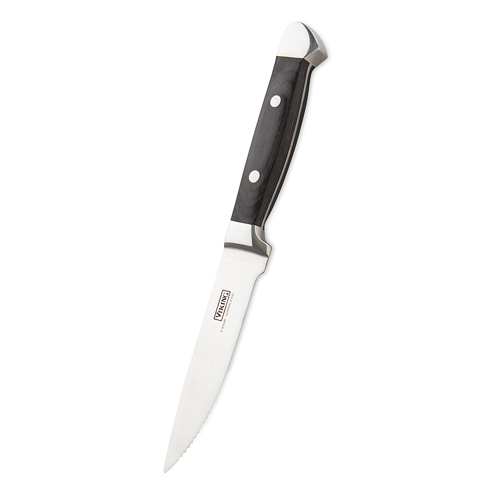 Best Buy: Viking Pakkawood 6 Pc Steak Knife Set, with Box Black