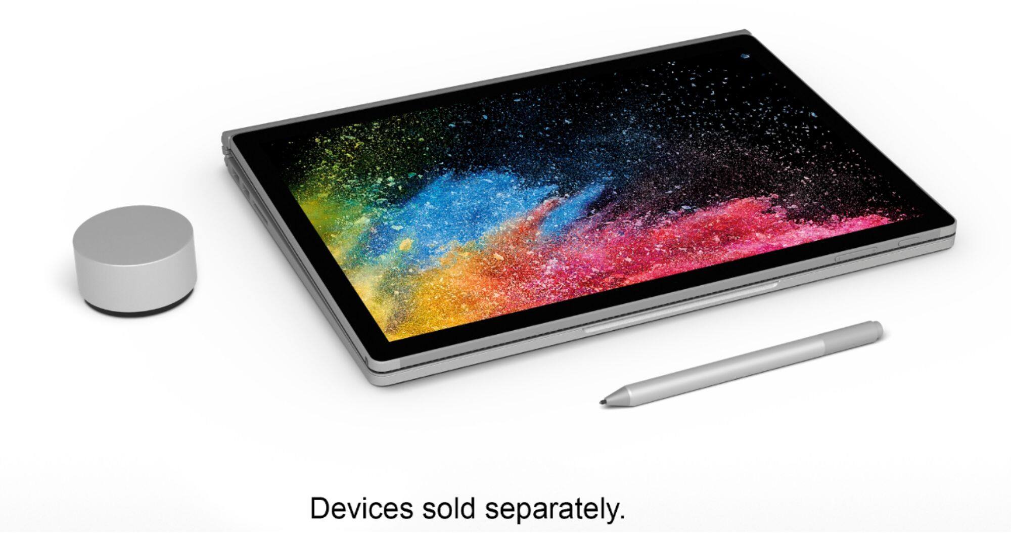 Alt View 12. Microsoft - Geek Squad Certified Refurbished Surface Book 2 - 13.5" Touch-Screen Laptop - Intel Core i5 - 8GB Memory - 256GB SSD.