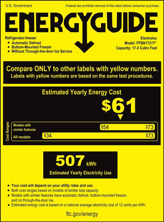 Best Buy Frigidaire 17.4 Cu. Ft. BottomFreezer Refrigerator Brushed