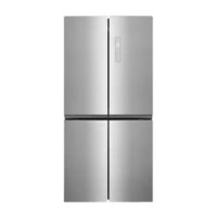 Frigidaire - 17.4 Cu. Ft. Bottom-Freezer Refrigerator - Brushed steel - Front_Zoom